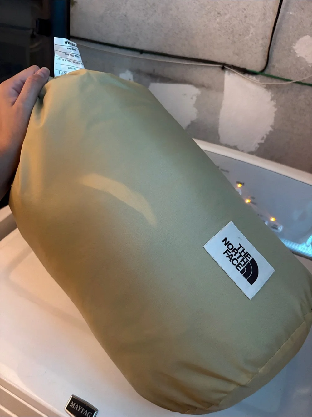 The North Face Eco Trail Synthetic Sleeping Bag - Tan and Blue